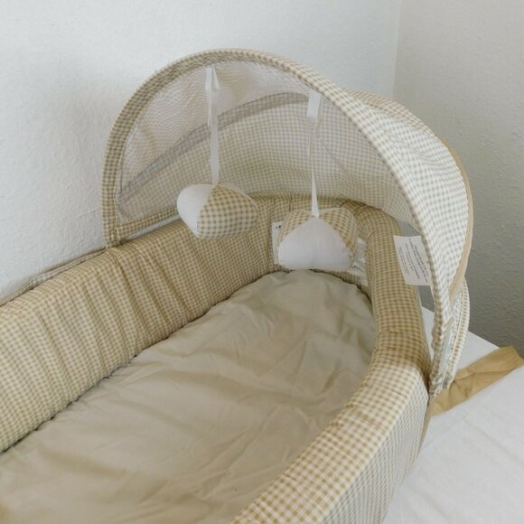 LulyBoo Baby Lounge To-Go Backpack Beige Play Nap Changing Activity Bar BLFN001 - Picture 2 of 12